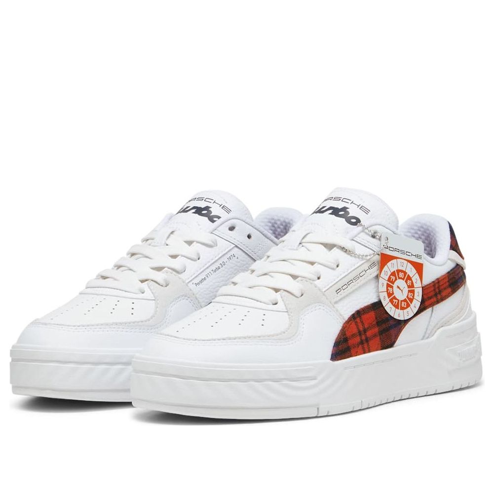 PUMA x Porsche Legacy CA Pro 'Tartan Formstrip White Redmazing' 308418-01
