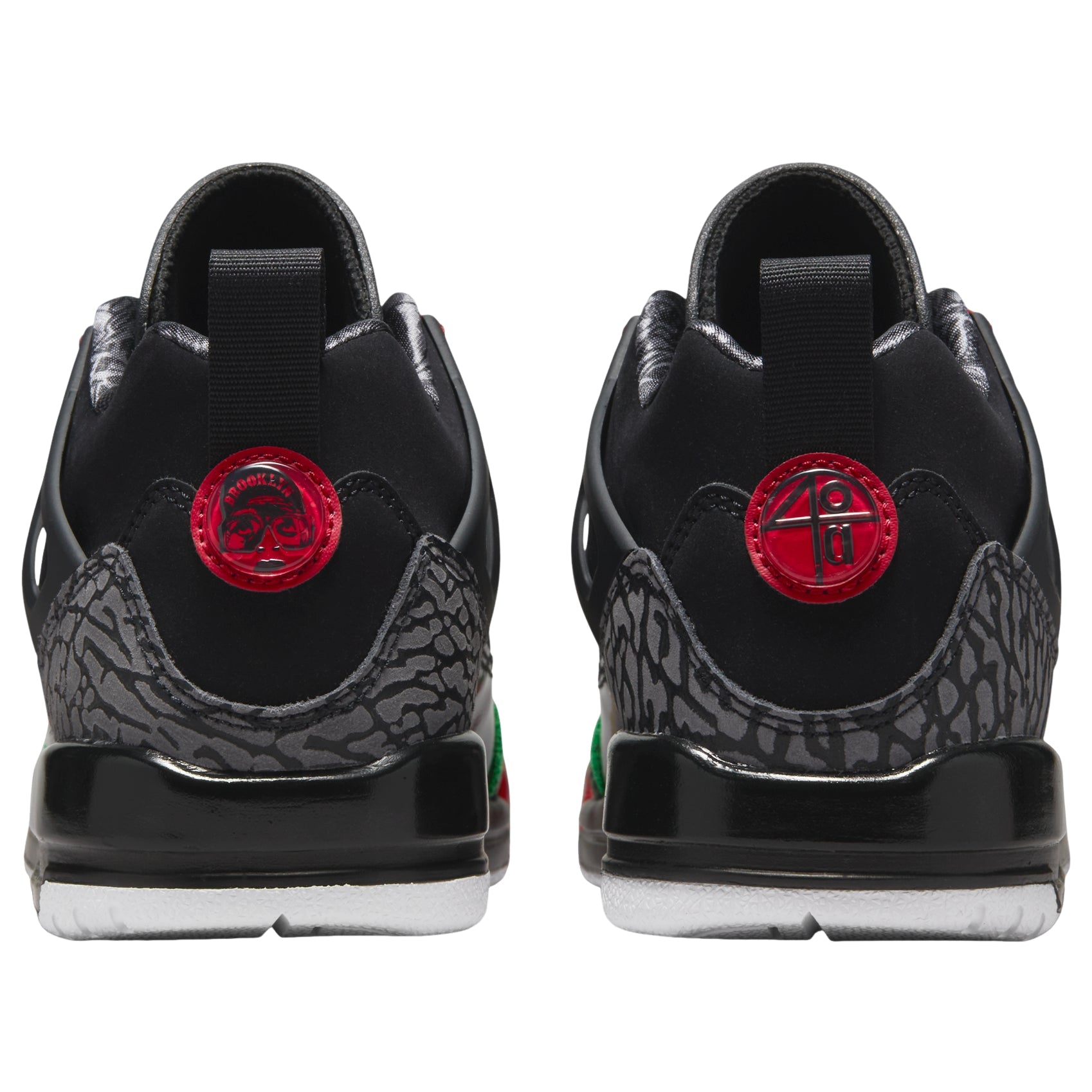 (GS) Air Jordan Spizike Low 'Black Classic Green Red' FQ3950-060