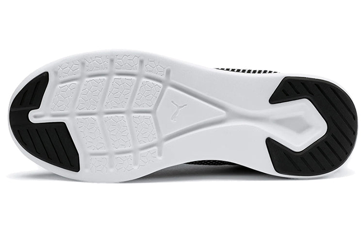 PUMA Ignite Flash Fs Low Top Running Shoes Black/White 192496-01