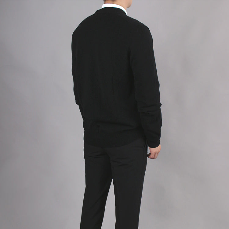 COMME des GARCONS PLAY Small Heart Cardigan 'Black' AZ-N042-051-1