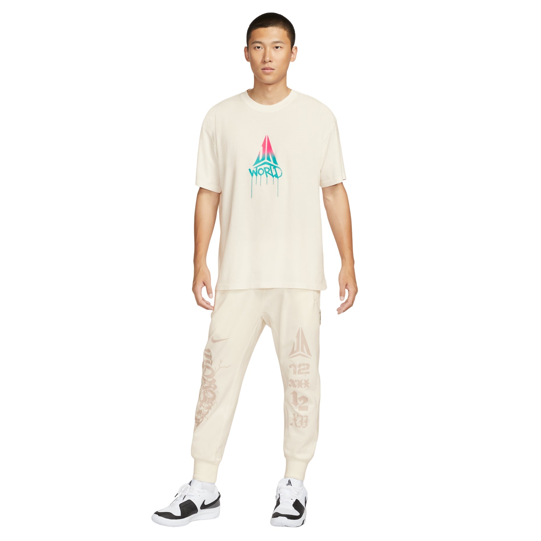 Nike JA Morant T-Shirt 'Sail'  II1490-133