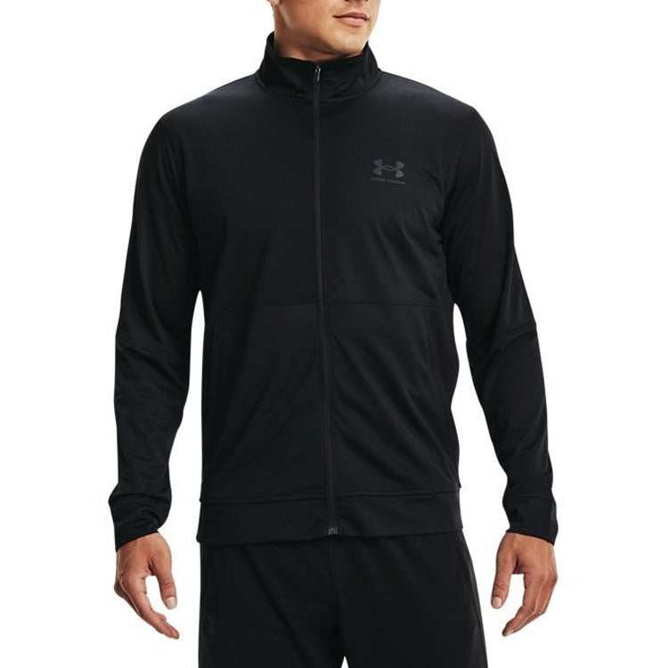 Under Armour Pique Track Jacket 'Black' 1366202-001