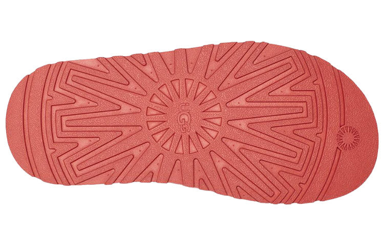 (WMNS) UGG Disco Slide Thick Sole Slipper Pink 1112258-VCRL