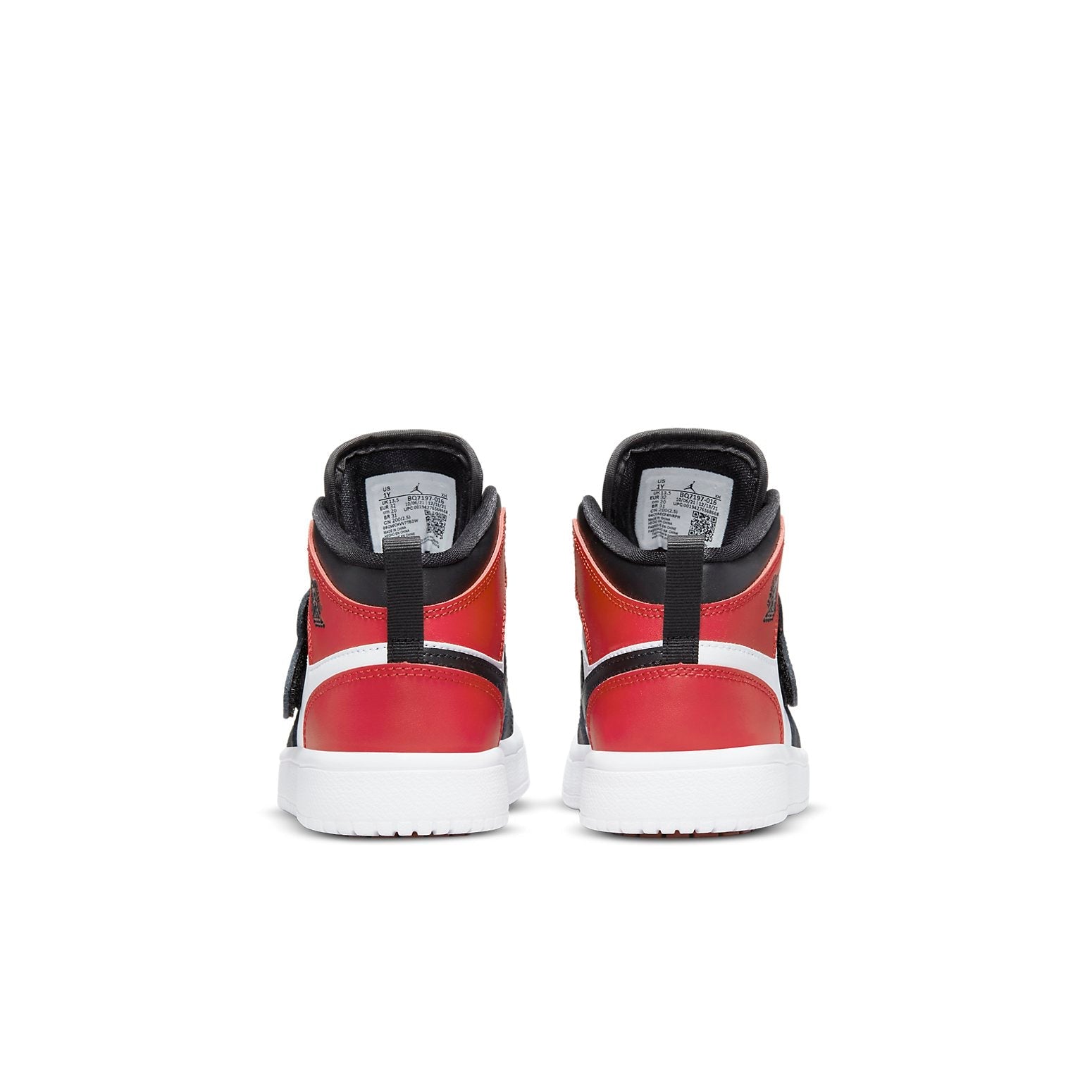 (PS) Sky Air Jordan 1 'Bred Toe' BQ7197-016