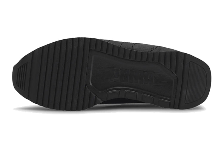 (GS) PUMA R78 Low Top Running Shoes Black 374428-01