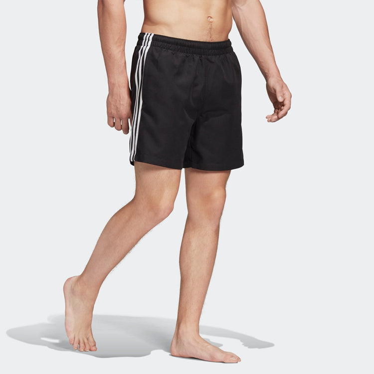 adidas originals Stripe Woven Sports Shorts Black FM9874