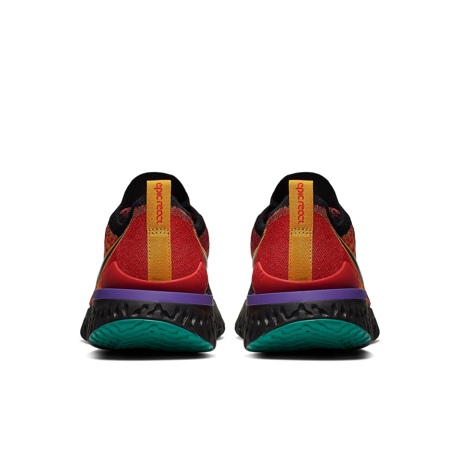 (WMNS) Nike Epic React Flyknit 2 'Black Ember Glow' CK0818-001