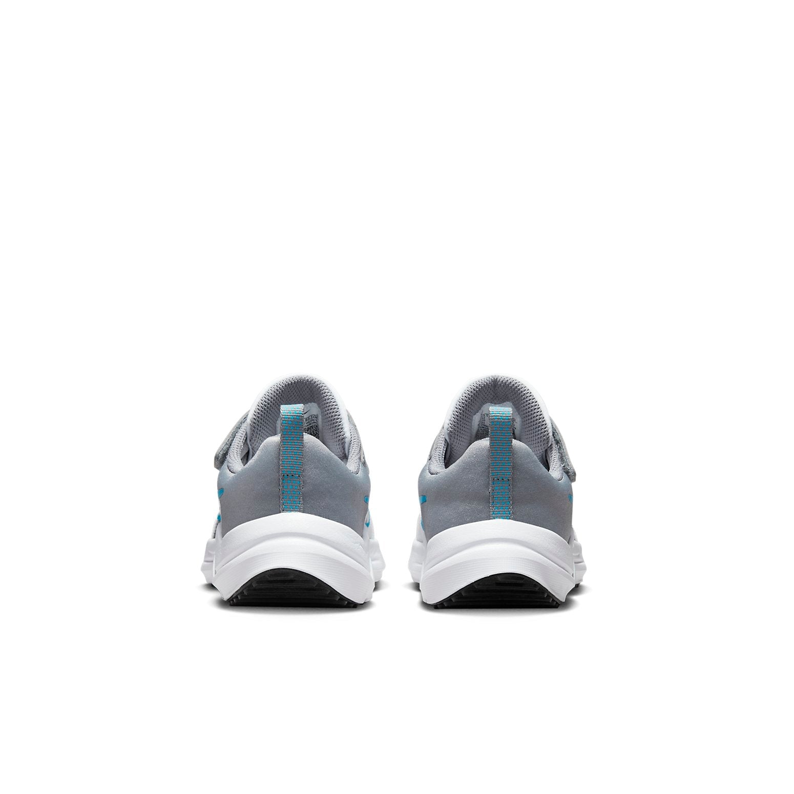 (PS) Nike Downshifter 12 Low Tops White Gray Blue DM4193-106