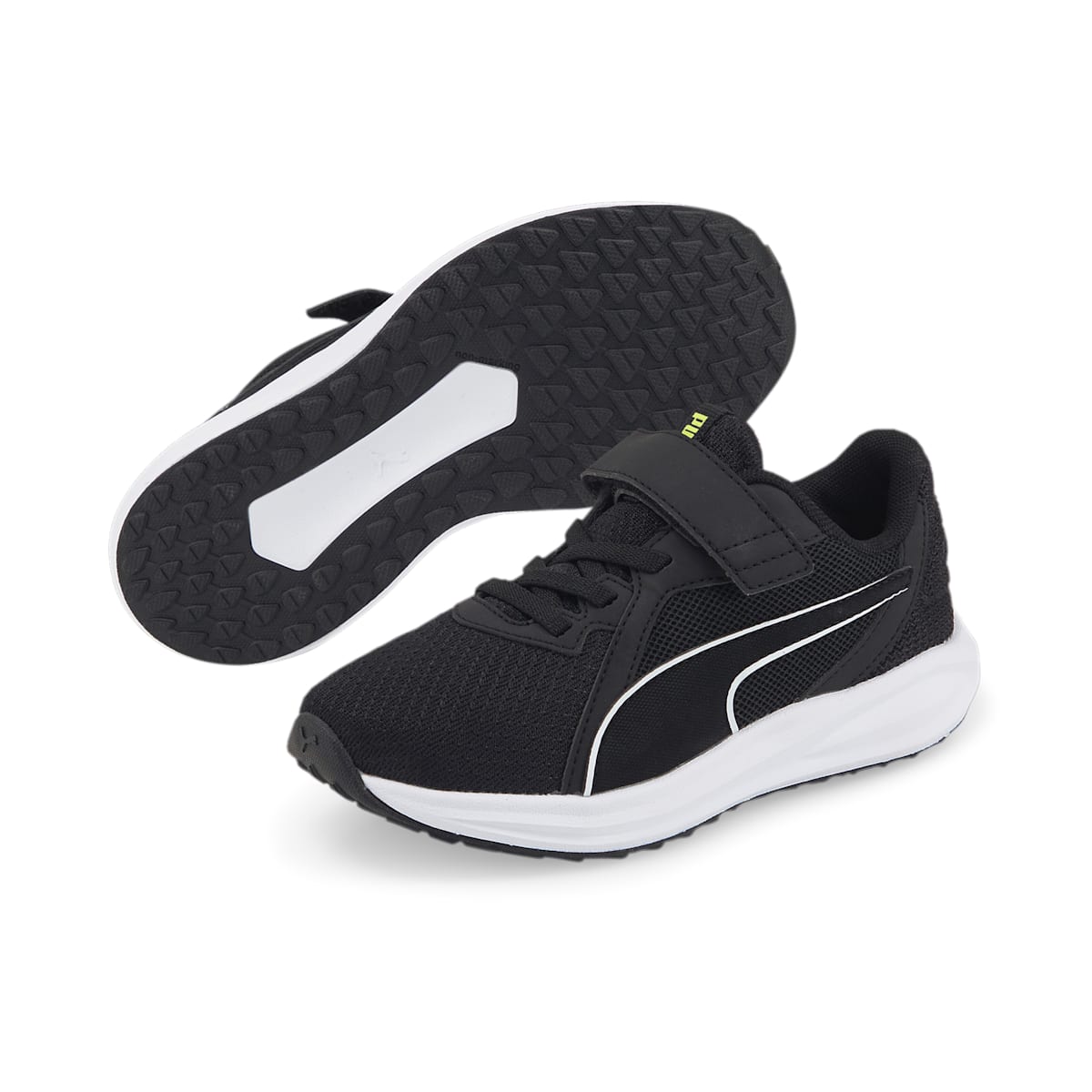 (PS) PUMA Twitch Runner 'Black White' 384538-01