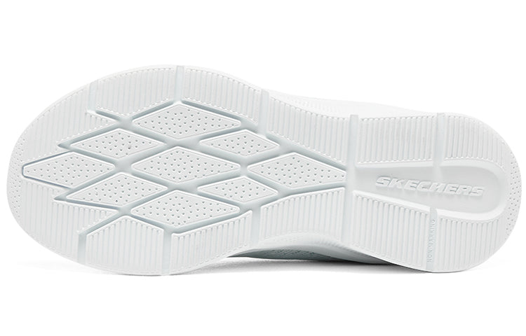 (GS) Skechers GoRun Consistent Shoes 'White Blue' 302603L-WHT