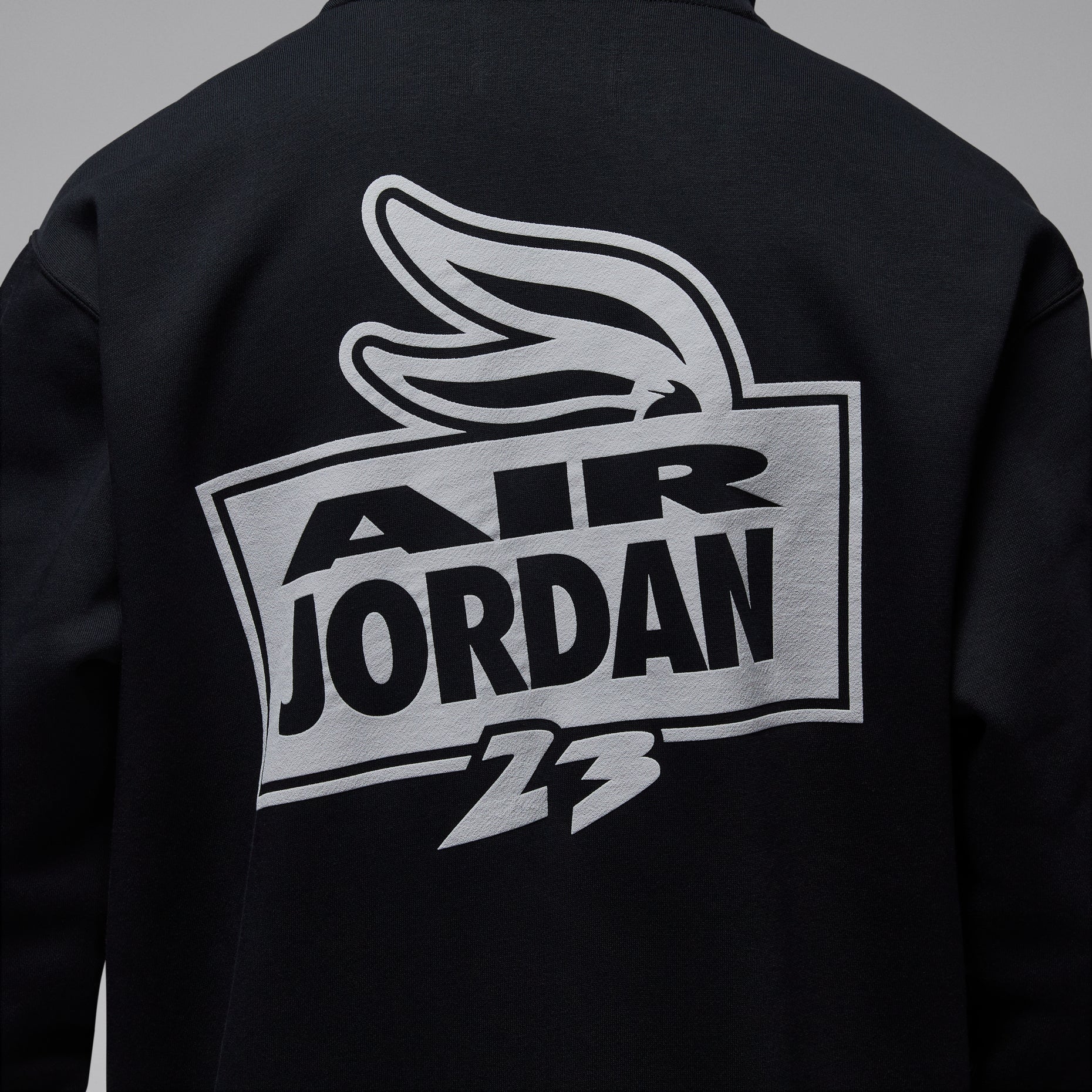 Air Jordan AJ8 Fleece Pullover Hoodie 'Black' IQ6982-010
