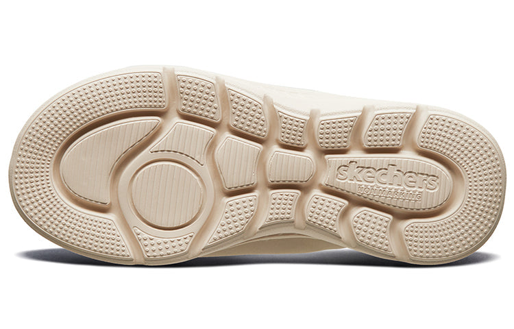 (GS) Skechers Comemory Foamy Boots 'Beige White' 660053L-NAT