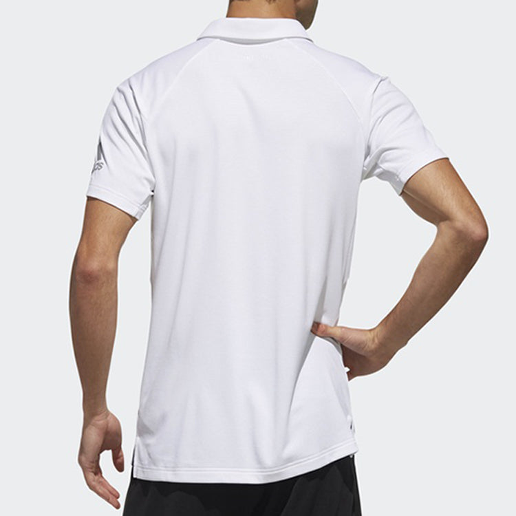 Men's adidas Sports Tennis polo White Polo Shirt DU8412