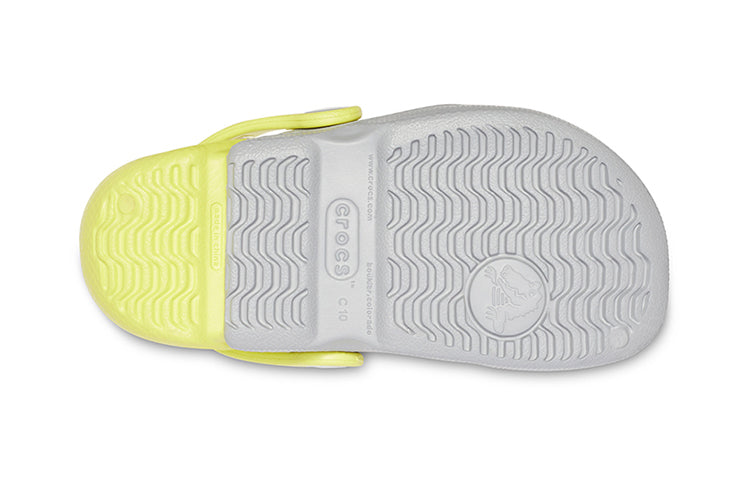 Kids Crocs Classic clog Sports sandals 'Grey Green' 10400-06T