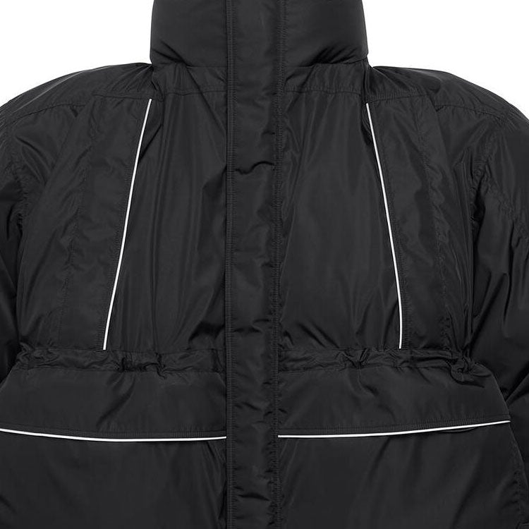 Balenciaga Wrap Parka Jacket 'Black' 751715TNO191000