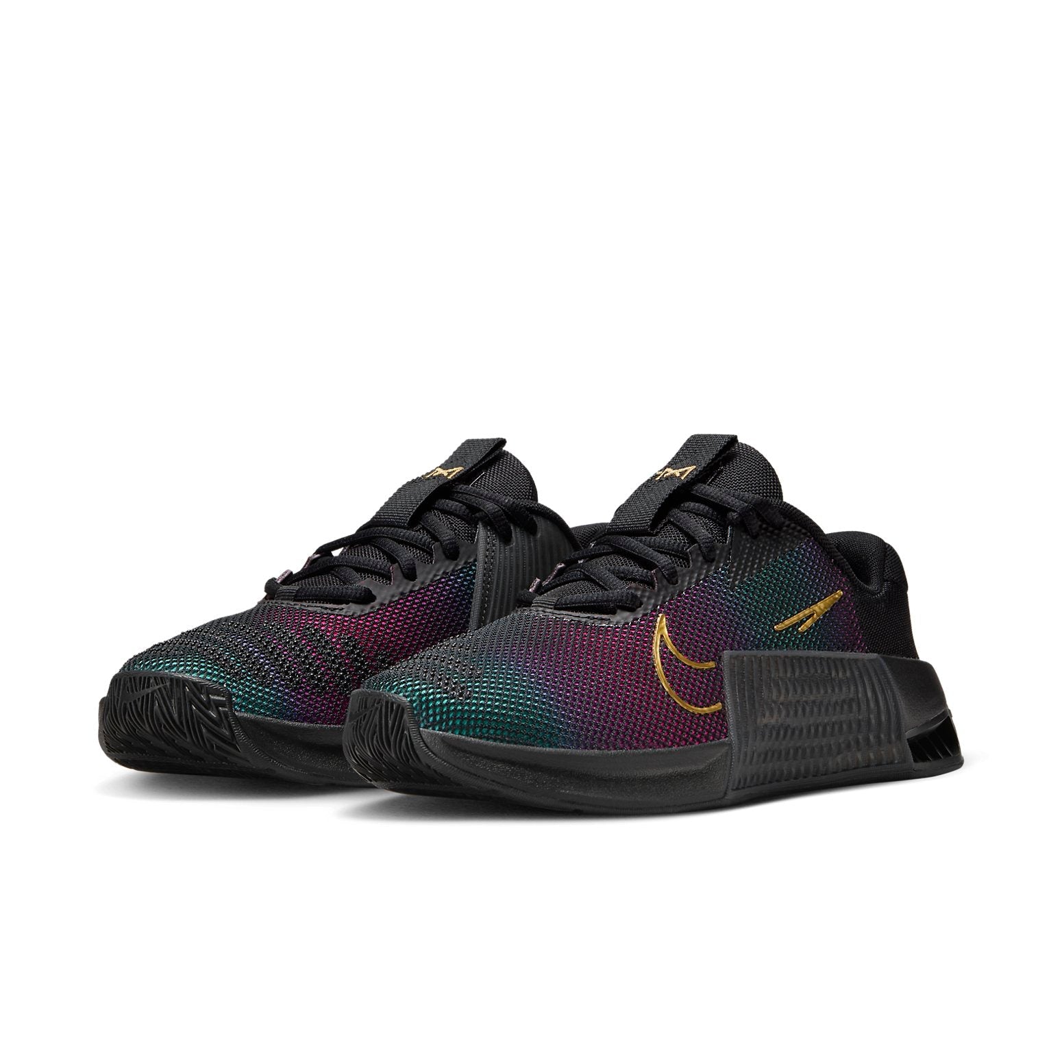 (WMNS) Nike Metcon 9 Premium 'Black Fireberry Gold' FB7151-001