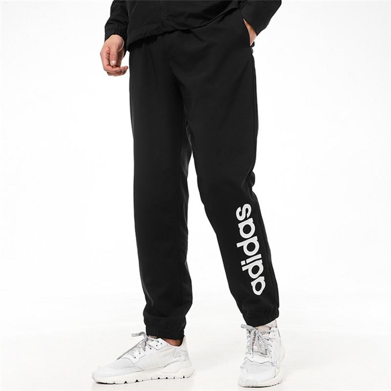 adidas Men's Logo Print Track Pants Black GP4871