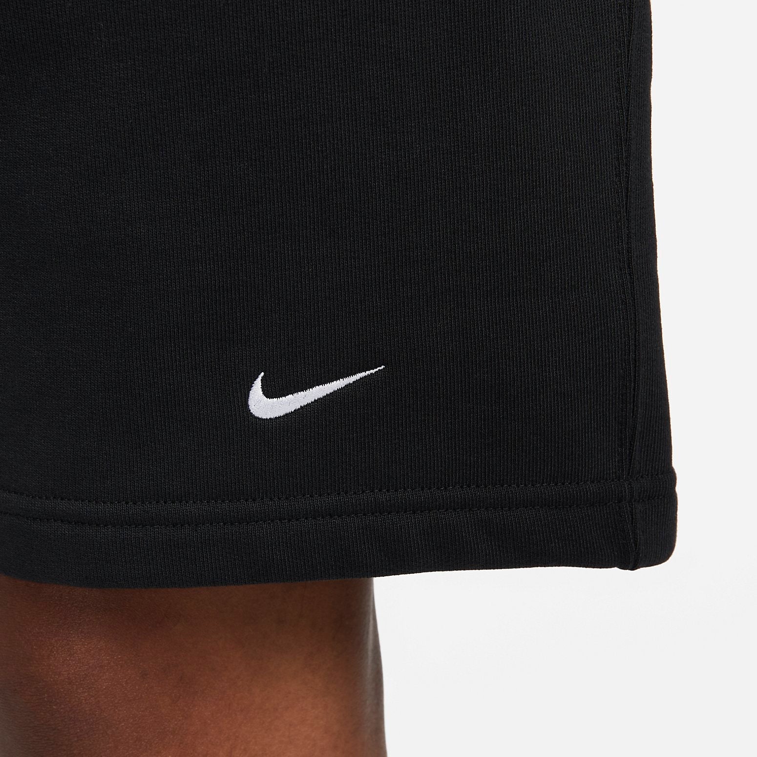 Nike Solo Swoosh French Terry Shorts 'Black' DX0817-010