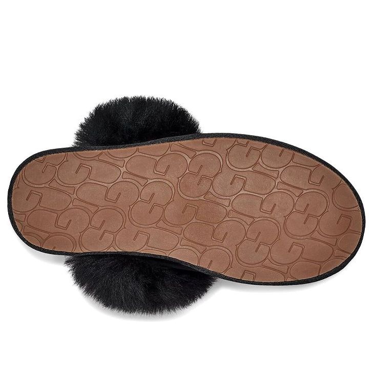 (WMNS) UGG Scuff Sis Slipper 'Black' 1122750-BLK