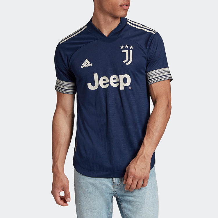 adidas Juventus 20/21 Away Authentic Jersey 'Night Indigo' FN1007