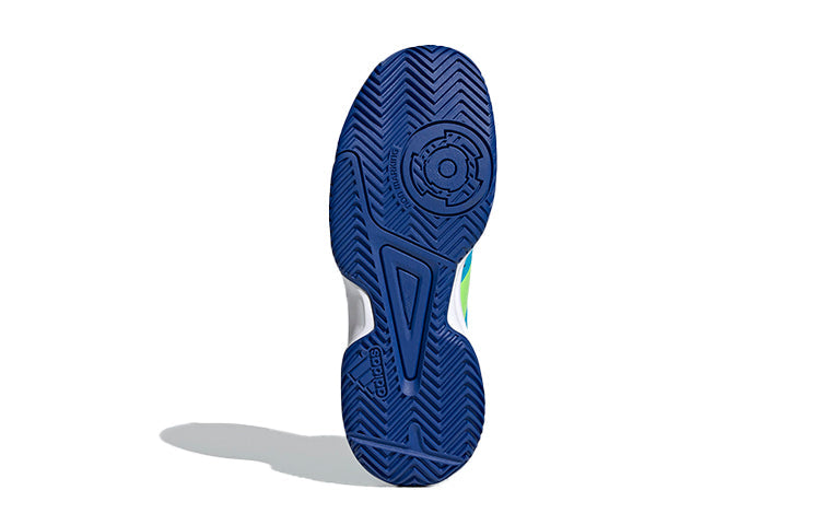 (GS) adidas Stabil Indoor K Shoes Blue/Green FU8402