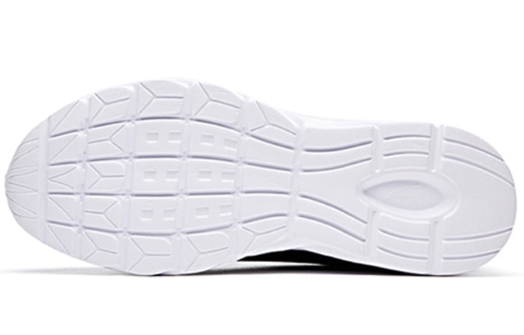 ANTA Running Series Sneakers Leather 'Black Grey White' 91645515-1