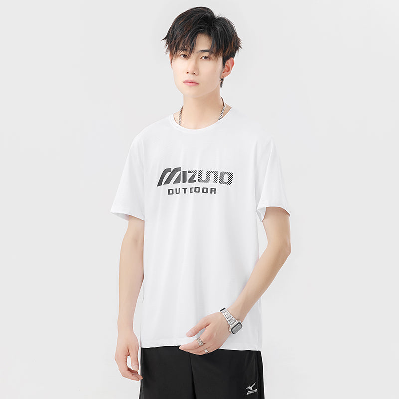 Mizuno Logo T-shirt 'White' A2CA2A12