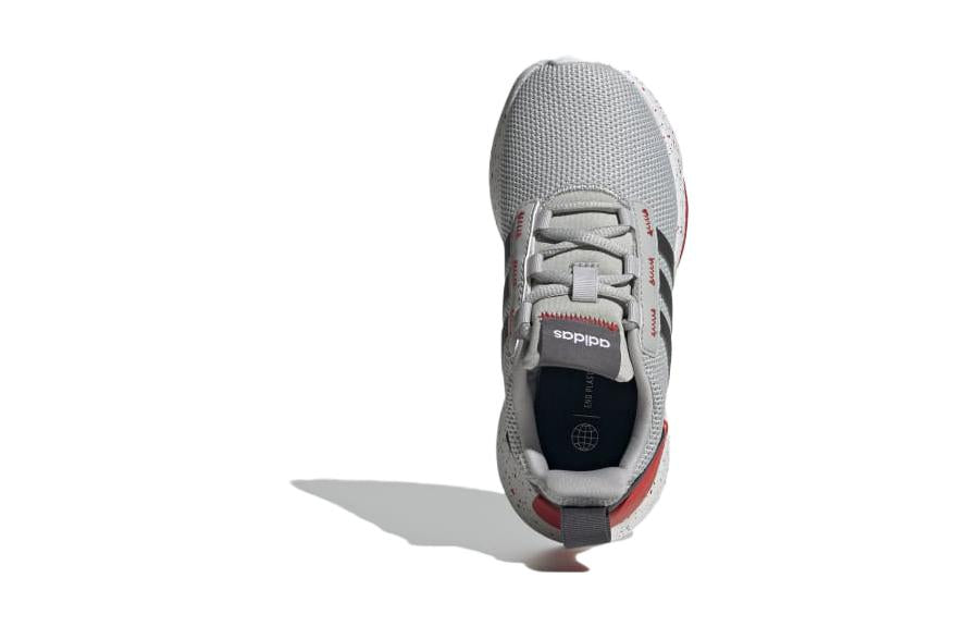 (GS) adidas Racer TR21 'Grey Red Speckled' HP6171