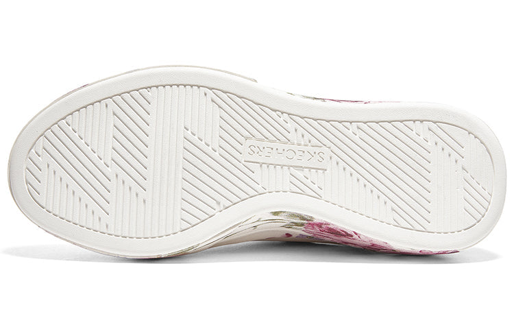 (WMNS) Skechers Cordova Classic Painted Florals 'Natural' 185062-NAT