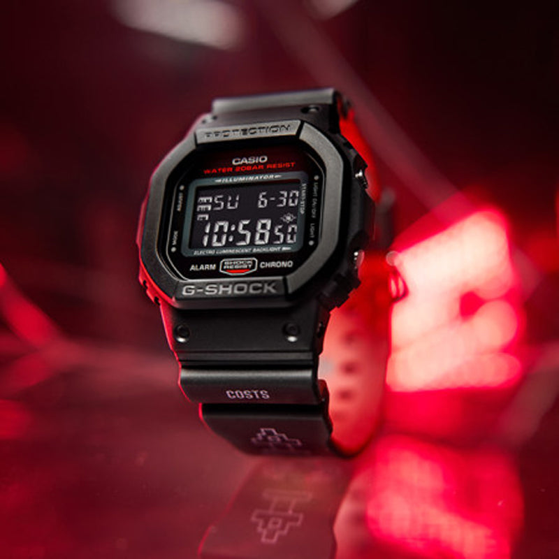 CASIO G-Shock Square 'Black' DW-5600HR-1PRC