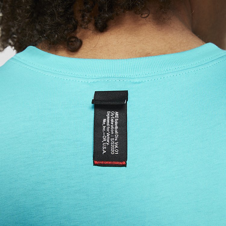 Nike Exploration Series Basketball T-shirt 'Oracle Aqua' CD1306-359