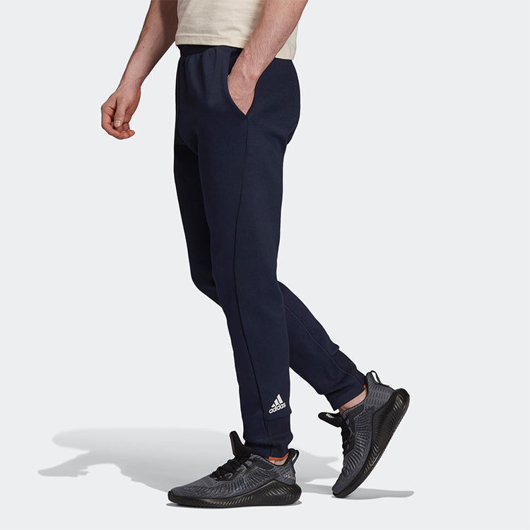 adidas M VRCT Pant Casual Running Sports Knit Long Pants Blue DX7956