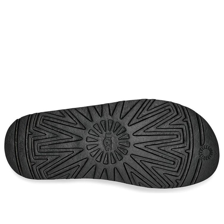 (WMNS) UGG Laton Slide 'Black' 1126350-BTRY