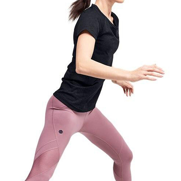 (WMNS) Under Armour RUSH Seamless Short Sleeve Black 1351602-001