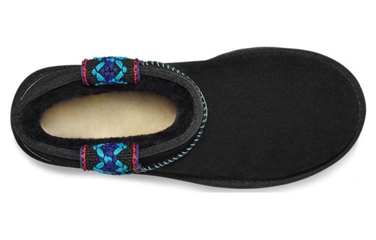 (WMNS) UGG Classic Ultra Mini Braid Plat 'Black' 1138491-BLK