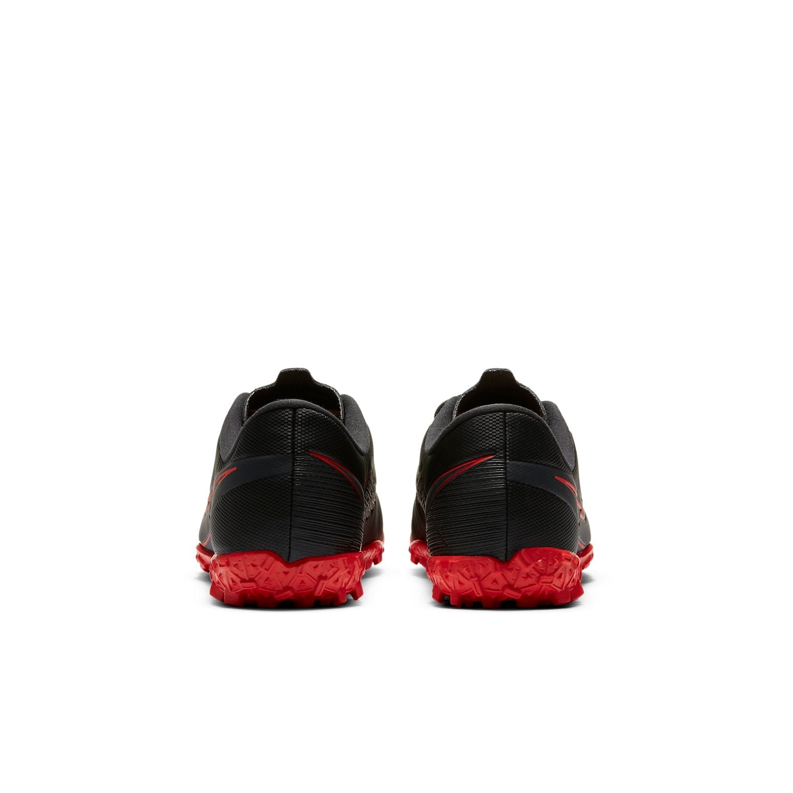 (GS) Nike Jr. Mercurial Vapor 13 Academy TF Turf 'Black Red' AT8145-060
