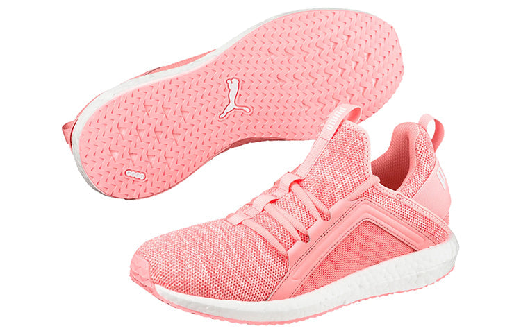 (WMNS) PUMA Mega Nrgy Knit Low Running Shoes Pink/White 190373-05