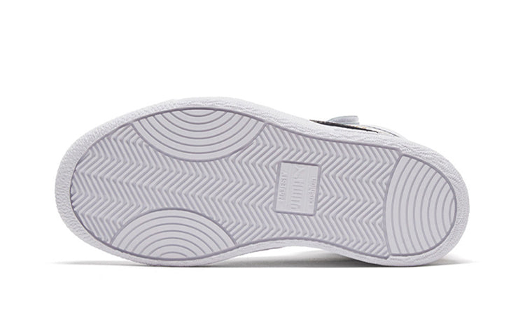 (PS) PUMA Ralph Sampson Mid Autumn Casual Shoes White/Black/Red 373811-01