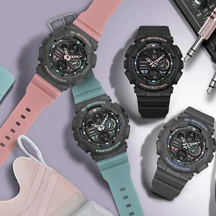CASIO G-Shock Analog-Digital 'Blue' GMA-S140-2APR