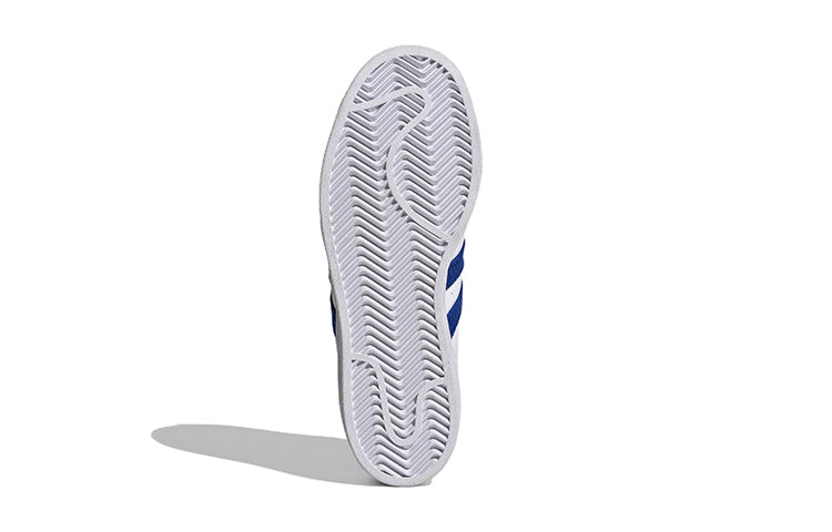 (GS) adidas Superstar 'White Royal Blue' GV7951