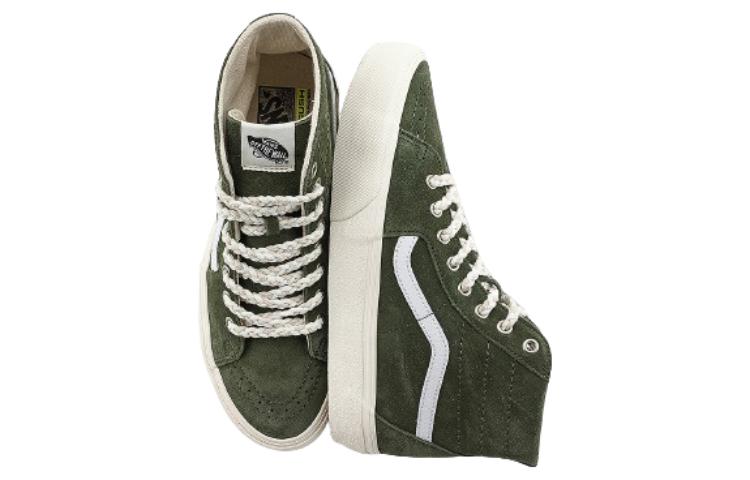 Vans Skate Sk8-Hi 'Green White' VN0009Q0KFR