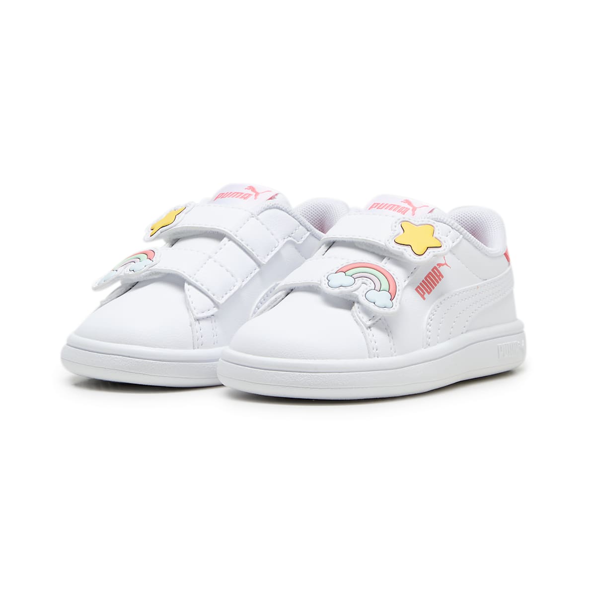 (TD) Puma Smash 3.0 V 'Badges White Passionfruit' 397287-01