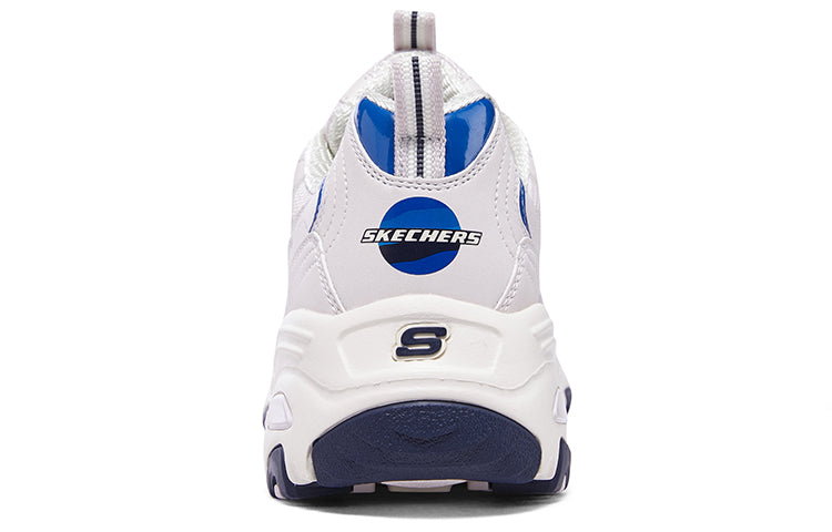 (WMNS) Skechers D'lites 1.0 Sneakers 'Purple White Blue' 896262-LAV