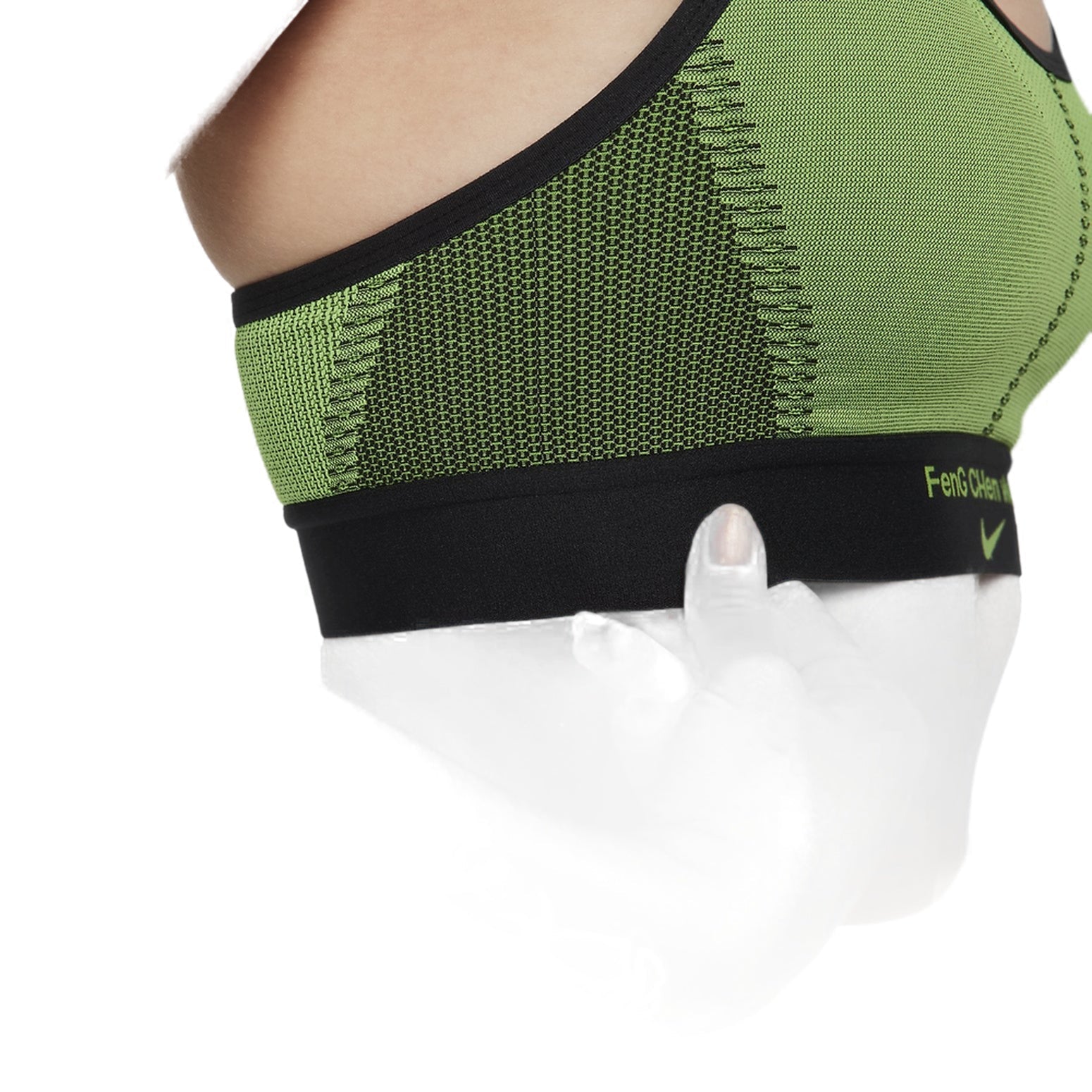 (WMNS) Nike x Feng Chen Wang Bra 'Action Green' DV4019-010