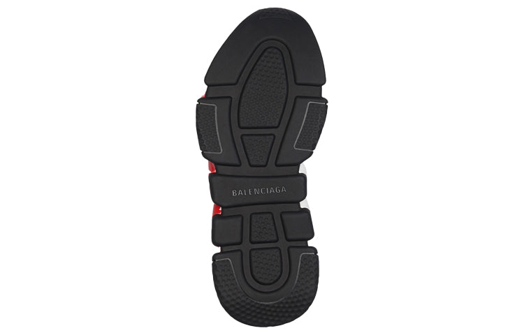 (WMNS) Balenciaga Speed Trainer 'Midsole Graffiti - Black Red' 605942W05GE1095