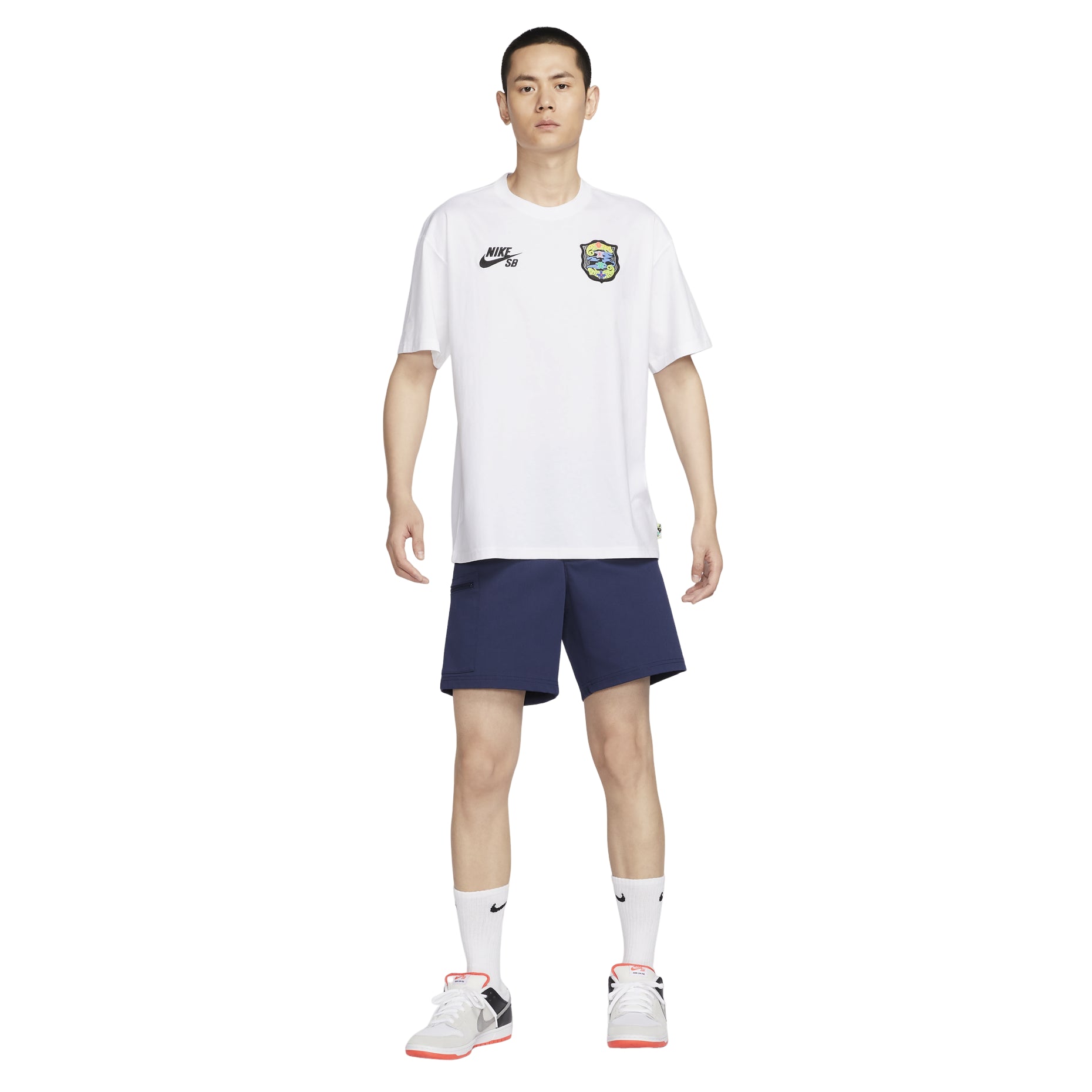 Nike SB Skate T-Shirt 'White' FZ4109-100