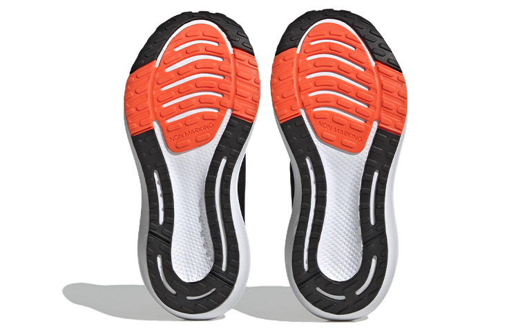 (PS) adidas EQ21 Run 2.0 Elastic Lace 'Black Impact Orange' GZ2307
