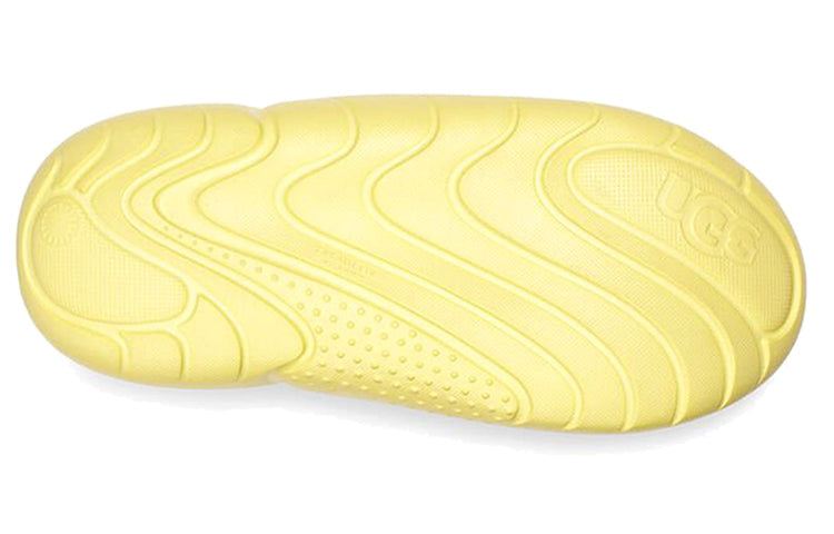(WMNS) UGG LA Cloud Hi White Yellow 1108914-MWSS