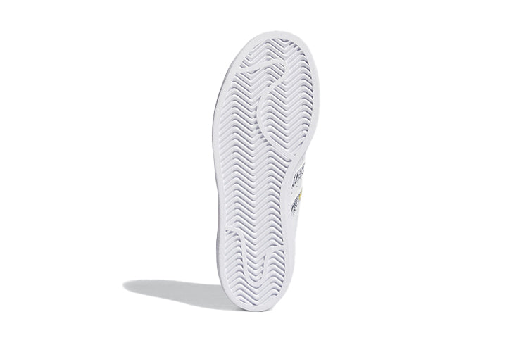 (GS) adidas originals Superstar J 'White Pink' FX7400