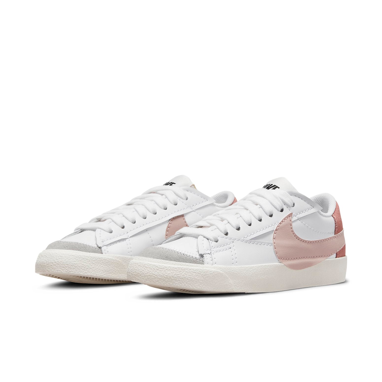 (WMNS) Nike Blazer Low '77 Jumbo 'White Pink Oxford' DQ1470-102